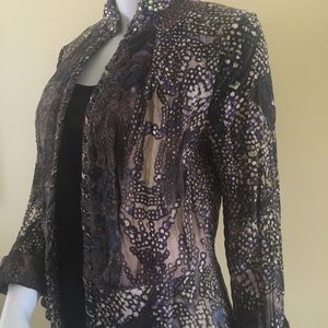 Alberto Makali statement jacket